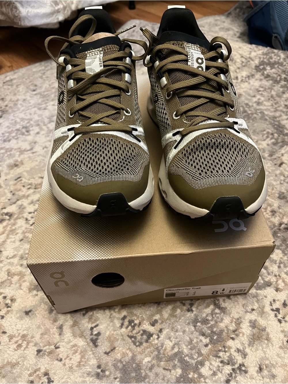 On Running Cloudrunner Trail Women’s Olive/White Running Shoes